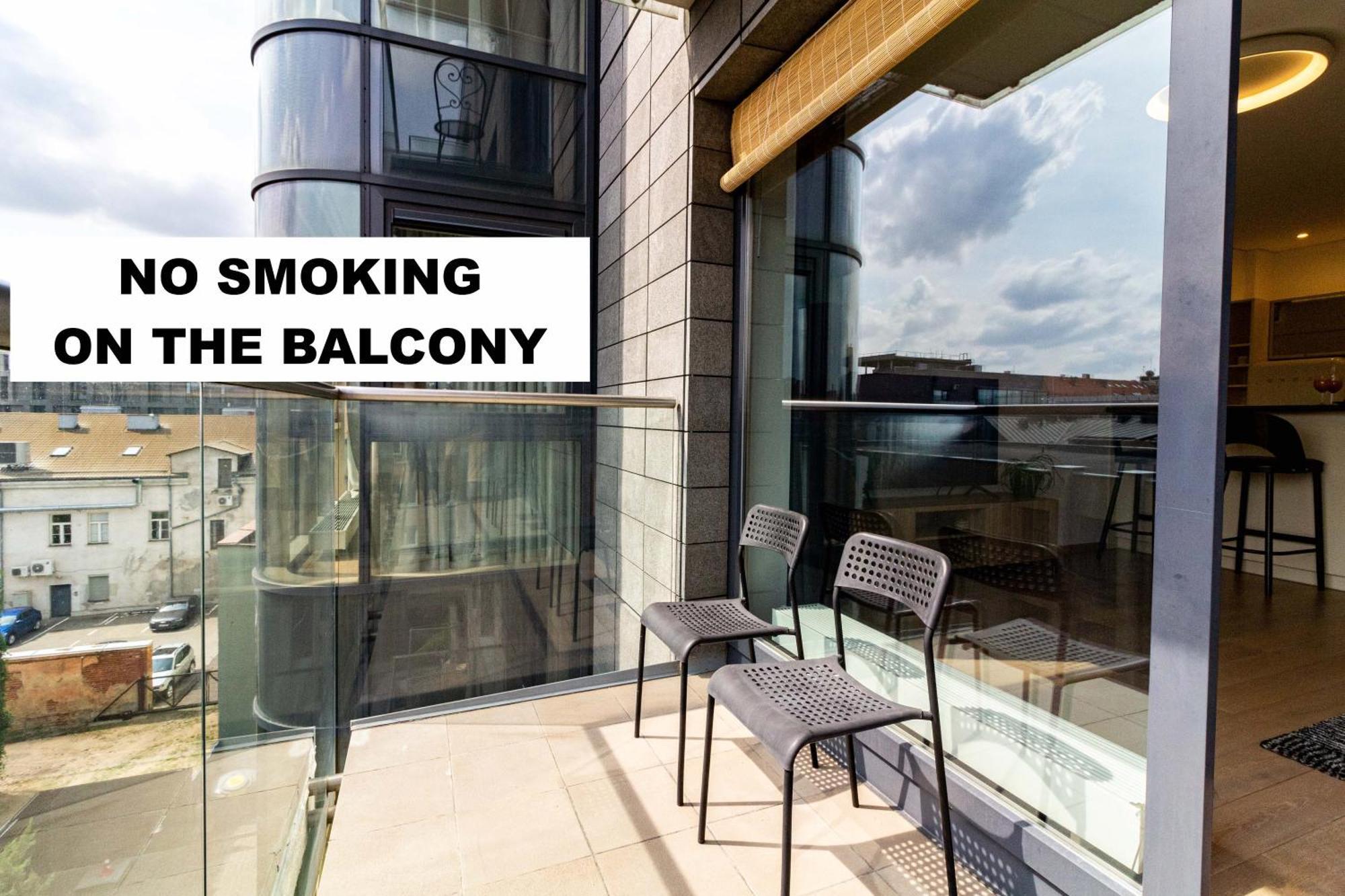 Cohost I Sunny Center Apt, Covered Parking, Balcony & Self Check-In Kaunas Luaran gambar