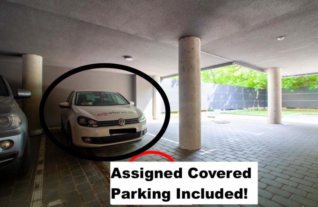 Cohost I Sunny Center Apt, Covered Parking, Balcony & Self Check-In Kaunas Luaran gambar